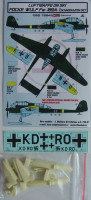 Kora Model CSD7264 Fw 189A-1 Ski - Conversion set & decal 1/72
