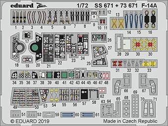 Eduard SS671 1/72 F-14A (HOBBYB)