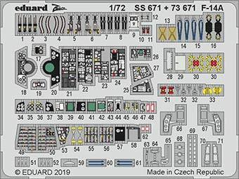 Eduard SS671 1/72 F-14A (HOBBYB)