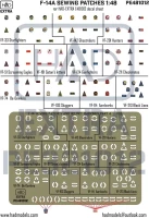 HAD PE481012 F-14A Sewing Patches (PE set) Vol.4 1/48