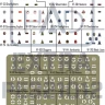 HAD PE481012 F-14A Sewing Patches (PE set) Vol.4 1/48