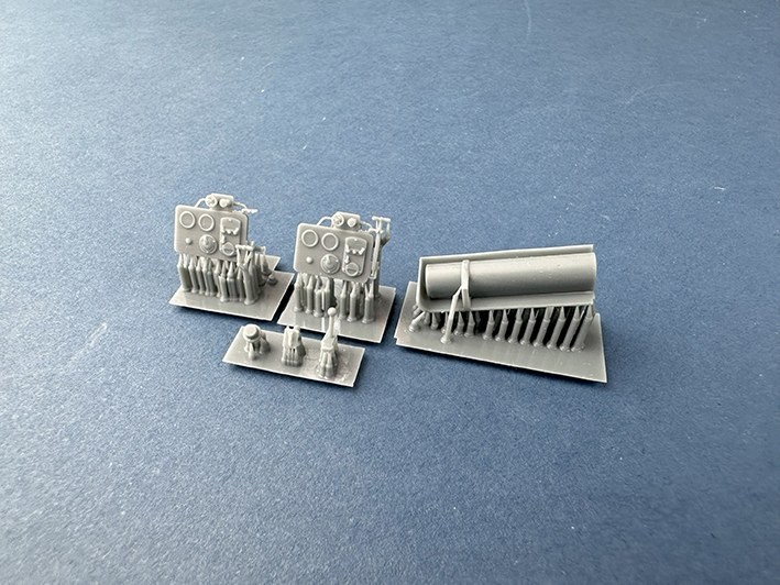 Copper State Models A35-043 Интерьер отделения механика-водителя "Гарфорд-Путилов" 1/35