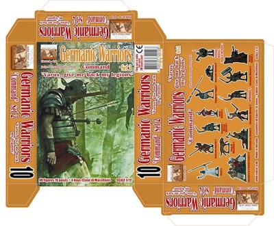 Linear-A LA010 Germanic Warriors Set 2 2019 1/72