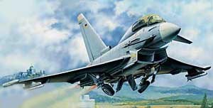 Hobby Boss 80265 Самолет EF-2000B Eurofighter Typhoon 1/72