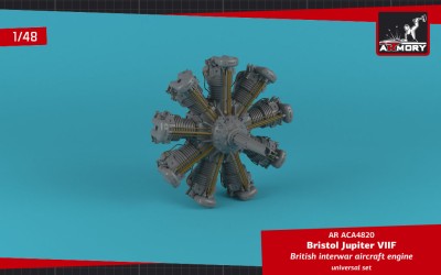 Armory ARACA4820 Bristol Jupiter VII aircraft engine 1/48