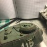Model Gun MG-3593 Антенный ввод и антенна для советской бронетехники периода Великой Отечественной войны: Т-34, КВ-1 поздние, ИС-1, ИС-2, ИСУ и др. 1/35