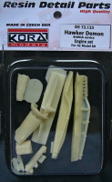 Kora Model DS72123 Hawker Demon British - Engine set (AZ MODEL) 1/72