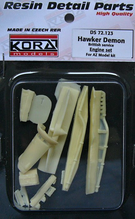 Kora Model DS72123 Hawker Demon British - Engine set (AZ MODEL) 1/72