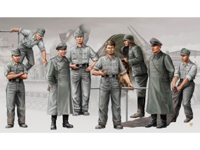 Trumpeter 00409 артиллерийский расчет мортиры &quot;Карл&quot; 1/35