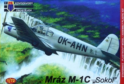 Kovozavody Prostejov 72148 Mraz M-1C 'Sokol' (4x camo) 1/72