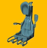 Lf Model 3D7228 Do 335 seat (DRAG) 3D-Printed 1/72