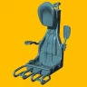 Lf Model 3D7228 Do 335 seat (DRAG) 3D-Printed 1/72