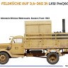 Miniart 53037 Feldkuche Auf 3,6-36S 3t LKW PmQ600-Type 1/35