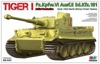 RFM 5001 Немецкий тяжёлый танк Tiger I образца 1943 года ранний выпуск 1/35