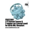 Inside the Armour ITA372007 Taurus II Engines (set of 2) (closed cowl version) Bristol Beaufort 1/72