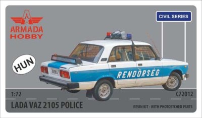 Armada Hobby C72012 LADA/VAZ 2105 Police 1/72