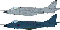 Hasegawa 02017 Самолет SEA HARRIER FRS Mk.1 "FALKLANDS" (Two kits in the box) (HASEGAWA) 1/72