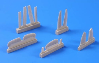 CMK 7225 Spitfire MK. I - control surfaces for Airf. 1/72