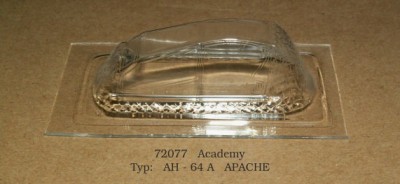 Rob Taurus 72077 Vacu Canopy AH-64A Apache (ACAD) 1/72