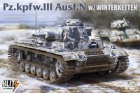Takom 8011 Pz III Ausf. N на зимних траках 1/35