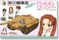 Platz GP-8 38(t) Tank Kai (Hetzer Custom) -Kame San Team Ver.- 1:35