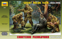 Звезда 3643 Советские разведчики-диверсанты 1/35