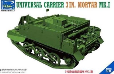 Riich Models RV35017 1/35 Universal Carrier 3 inch mortar Mk. I 1:35