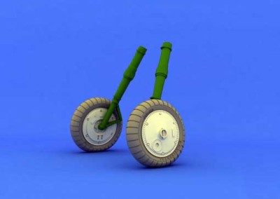 Eduard 632018 Bf 109G-6 wheels