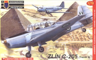 Kovozavody Prostejov 0001 Zlin C-205 1/72