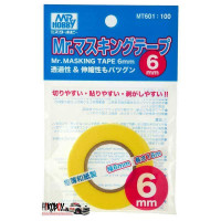 Gunze Sangyo MT-601 Маскировочная лента Mr.Masking Tape 6mm