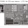 Eduard 73383 SET B-17G rear interior (REV) 1/72