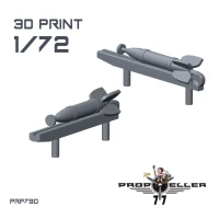 77 Propeller 77PRP790 RS-82 Soviet WWII Rockets (8 pcs.) 1/72