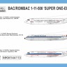 Mark 1 Models MKM144113 BAC/Rombac 1-11-500 (3x camo) 1/144