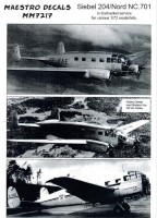 Maestro Models MMMD7217 Siebel / Nord NC.701 Kartverket 1/72