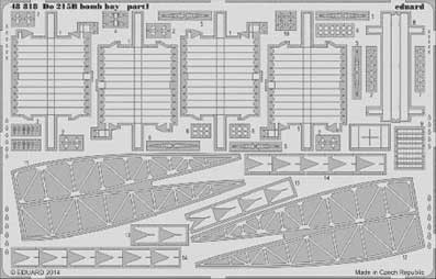 Eduard 48818 Do 215B bomb bay