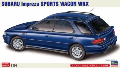 Hasegawa 20747 Автомобиль Subaru Impreza Sport Wagon WRX, кузов универсал (Limited Edition) 1/24