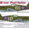 AML AMLC48046 Decals Curtiss P-40B over Pearl Harbor 1/48