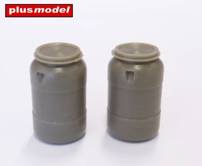 Plusmodel EL070 Plastic barrels II EASY LINE 1/35