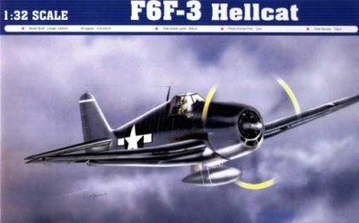 Trumpeter 02256 F6F-3 &quot;Hellcat&quot; 1/32
