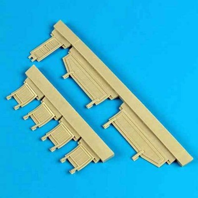 QuickBoost QB48365 Fw Ta 154 undercarriage covers 1/48