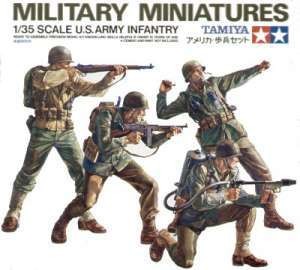 Tamiya 35013 Американские пехотинцы с атаке 1/35