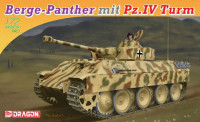 Dragon 7508 Berge-Panther mit Pz.Kpfw.IV Turm 1/72