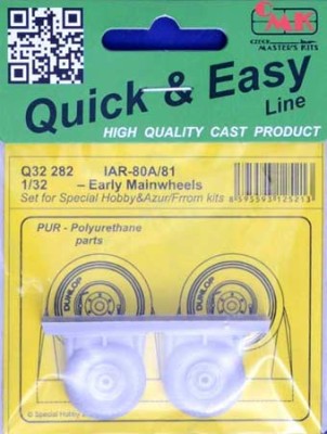 CMK Q32282 IAR-80A/81 early mainwheels (SP.HOBBY/FRROM) 1/32