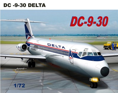 Mach 2 GP112DEL Douglas DC-9 Delta (DC-9-30) 1/72