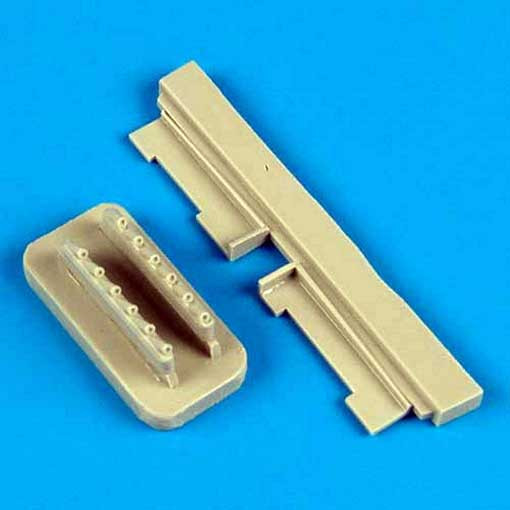 QuickBoost QB72274 P-51B/C Mustang exhaust round 1/72