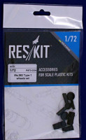 Reskit RS72-0204 Me-262 wheels type 1 (ACAD/HAS/REV/AIRF) 1/72