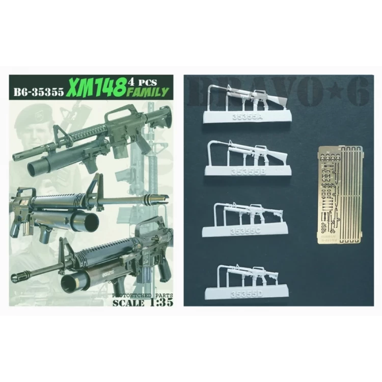 Bravo6 35355 XM148 Family 1/35