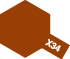 Tamiya 81534 Х-34 Metal Brown краска акрил. 10мл.