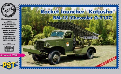 PST 72087 БМ-13 &quot;Катюша&quot; на шасси Шевроле 1/72