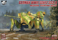 Modelcollect UA35004 Fist of War German WWII sdkfz 553/A medium fighting Mech 1/35